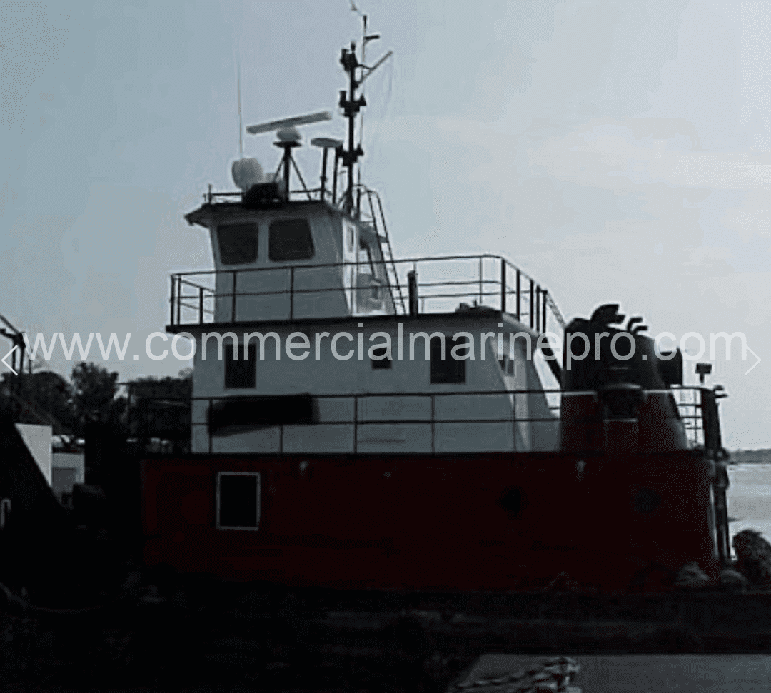 900 HP Pushboat - Twin Screw - Built 1971 - Image 14